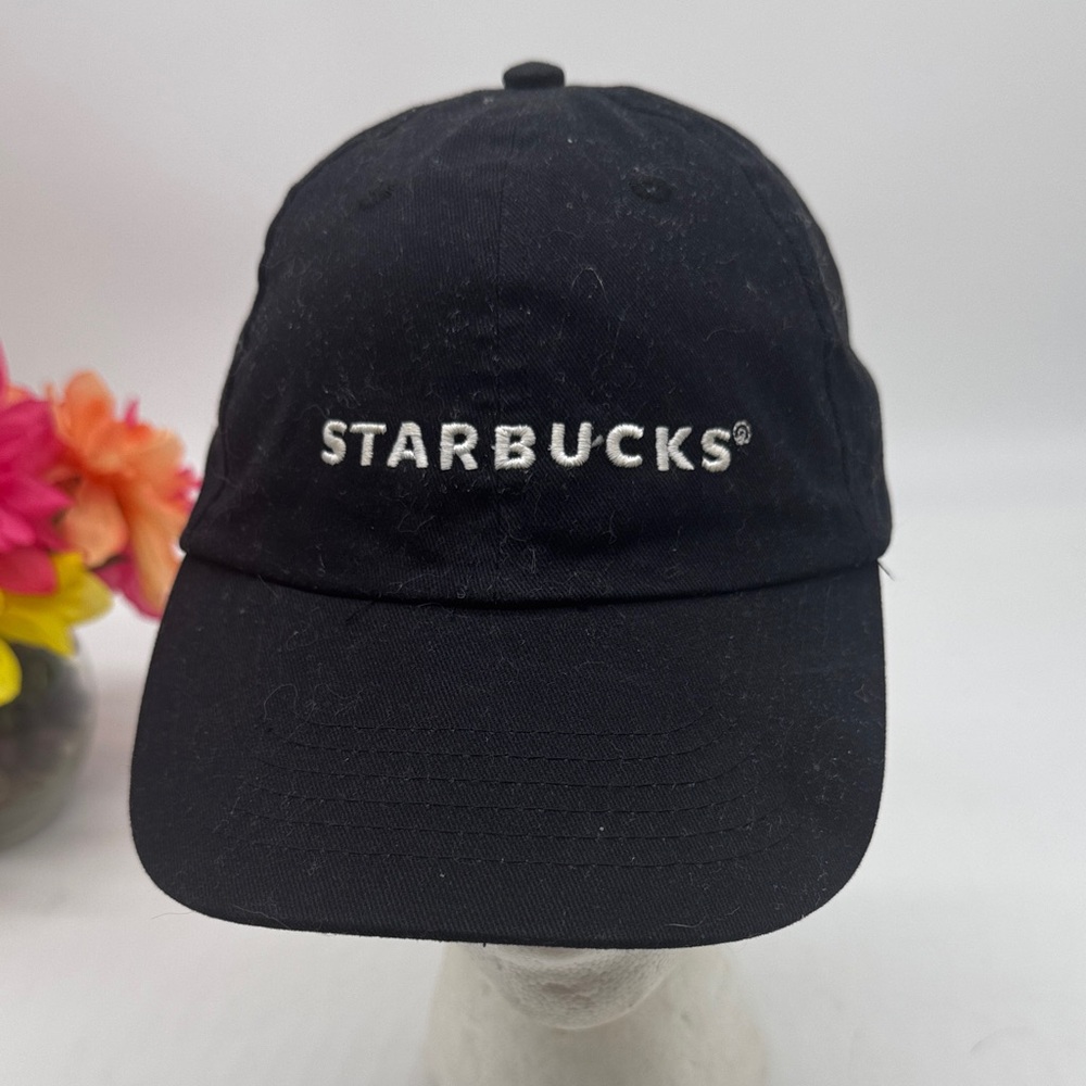 Starbucks Black Cap with White Logo HT8892